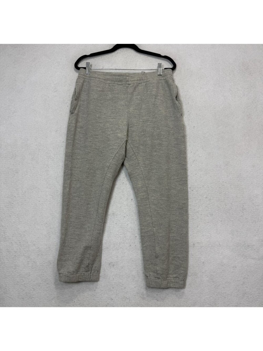 Rag & Bone Sweatpants Womens L Gray Wool Knit Jogger Elastic Waist Pockets